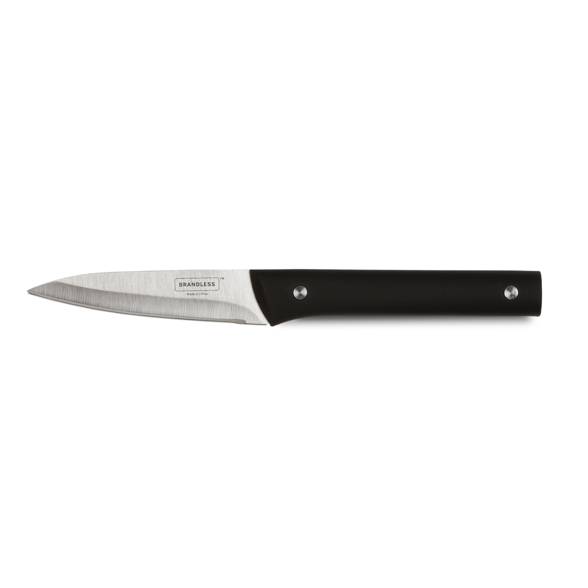 Product photo, side view, paring knife.