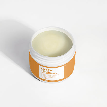 Tallow Cream Orange & Bergamot