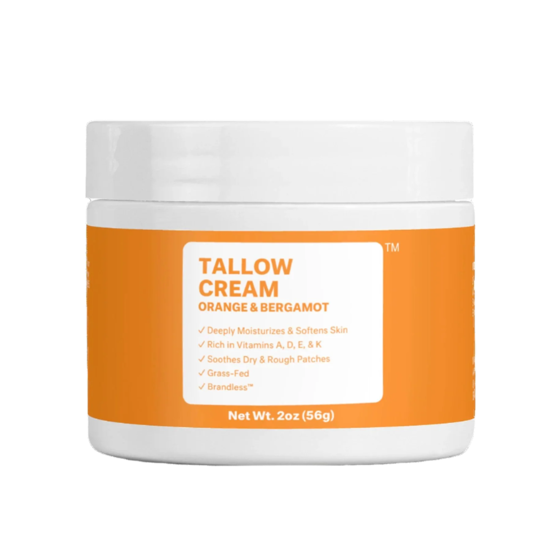 Tallow Cream Orange & Bergamot