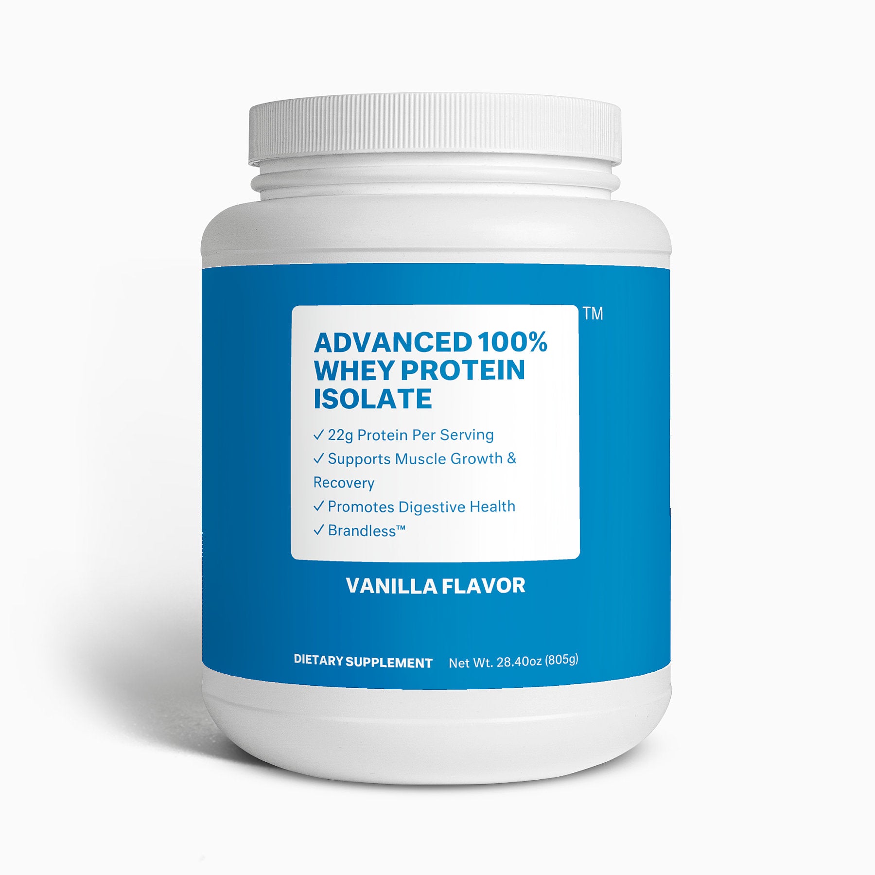 Advanced 100% Whey Protein Isolate (Vanilla)