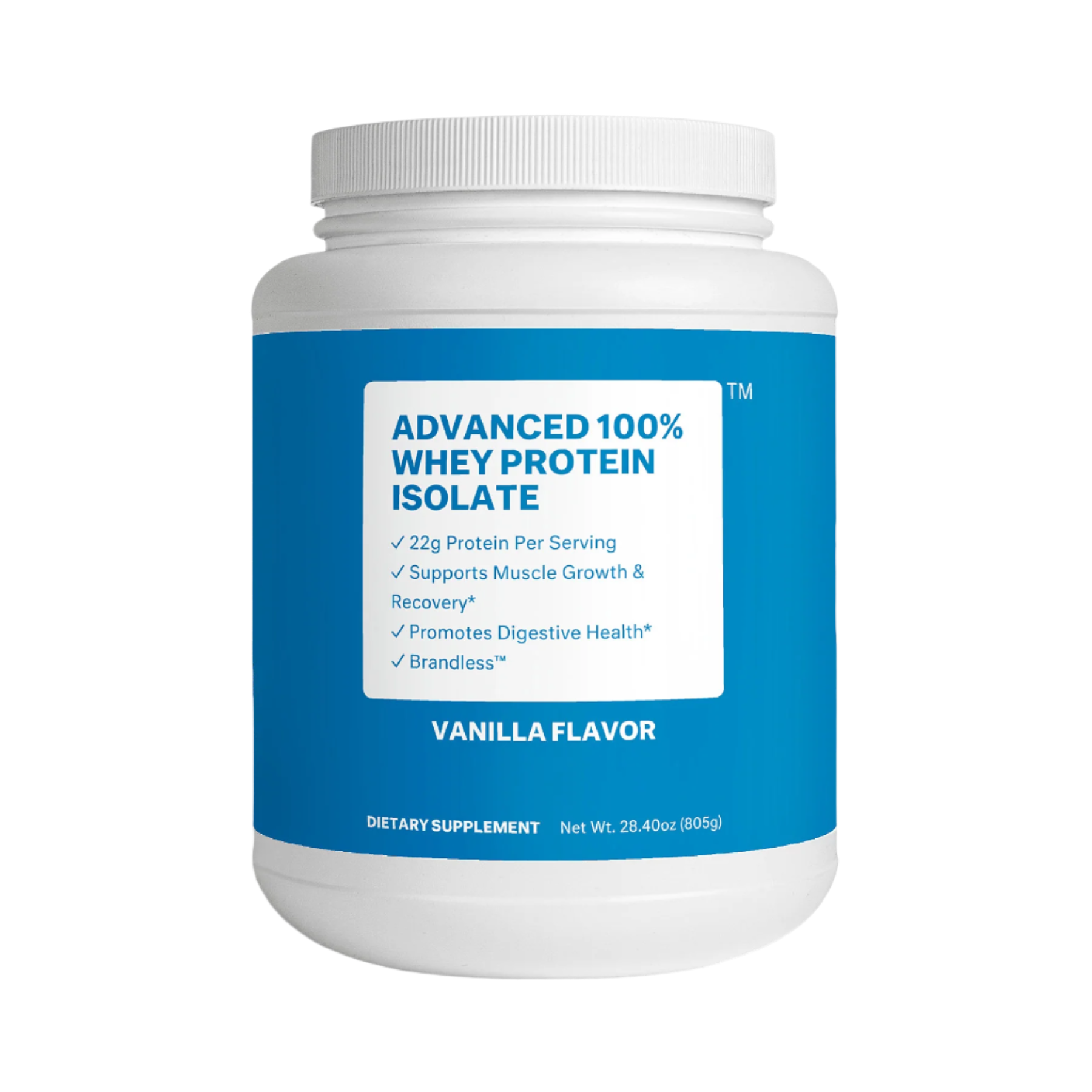 Advanced 100% Whey Protein Isolate (Vanilla)