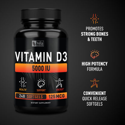 Vitamin D3 Softgels