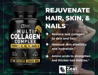 Multi Collagen Peptides Capsules