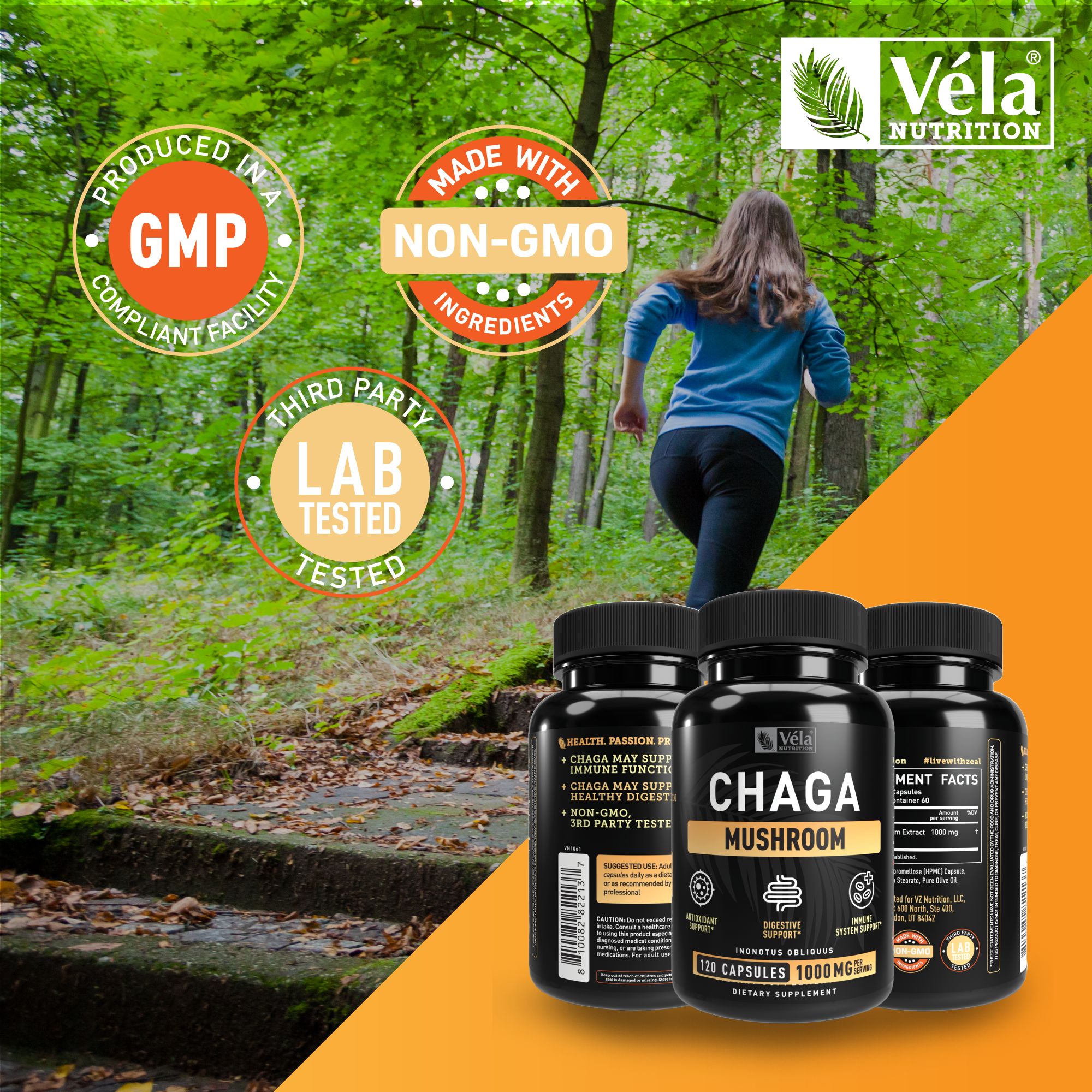 Chaga Mushroom Capsules