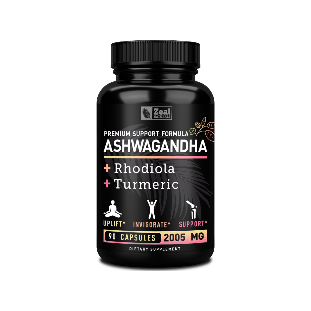 Adaptogenic Ashwagandha Complex with Rhodiola and Turmeric