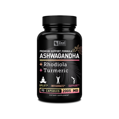 Adaptogenic Ashwagandha Complex with Rhodiola and Turmeric