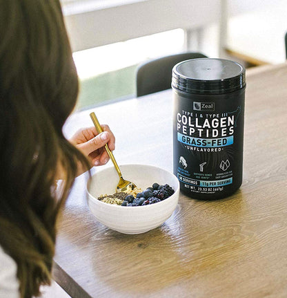 Collagen Peptides Powder with Grass-Fed Hydrolyzed Collagen