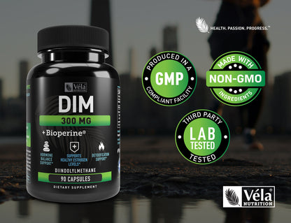 DIM (Diindolylmethane) Supplements + Bioperine®