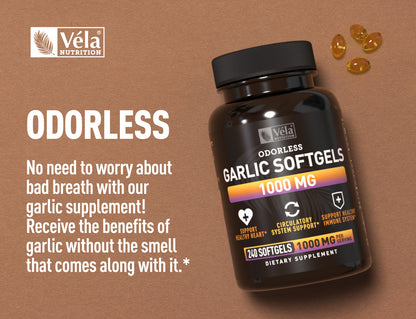 Odorless Garlic Softgels