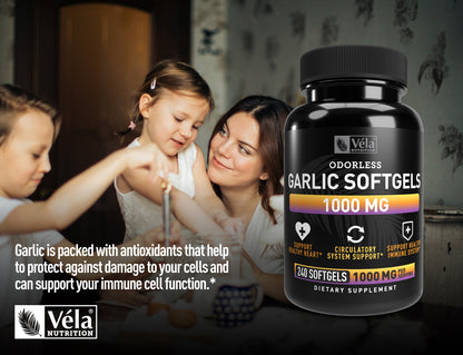 Odorless Garlic Softgels