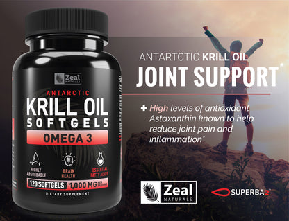 Antarctic Krill Oil With Superba™