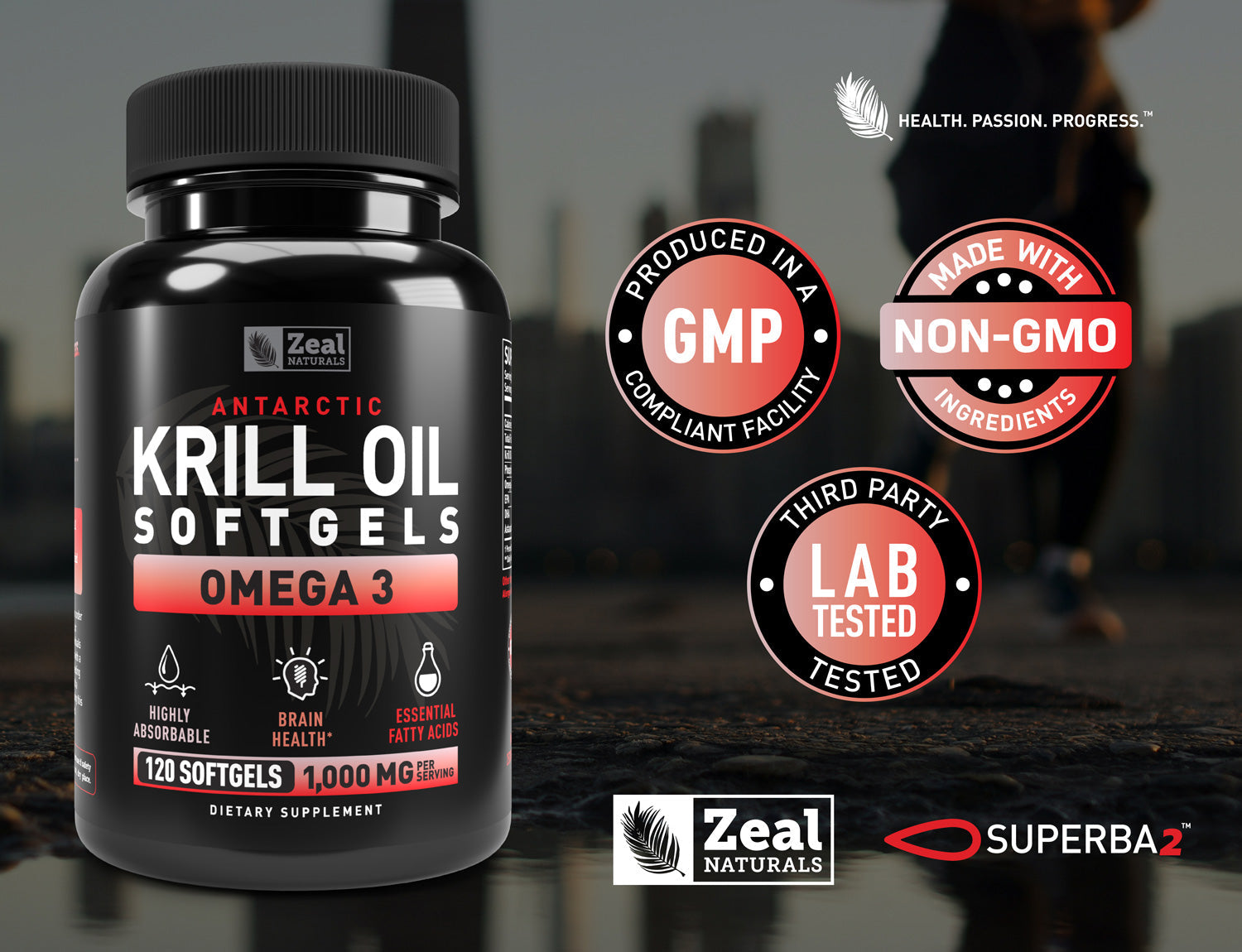 Antarctic Krill Oil With Superba™