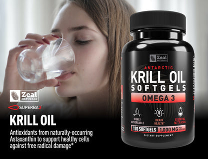 Antarctic Krill Oil With Superba™