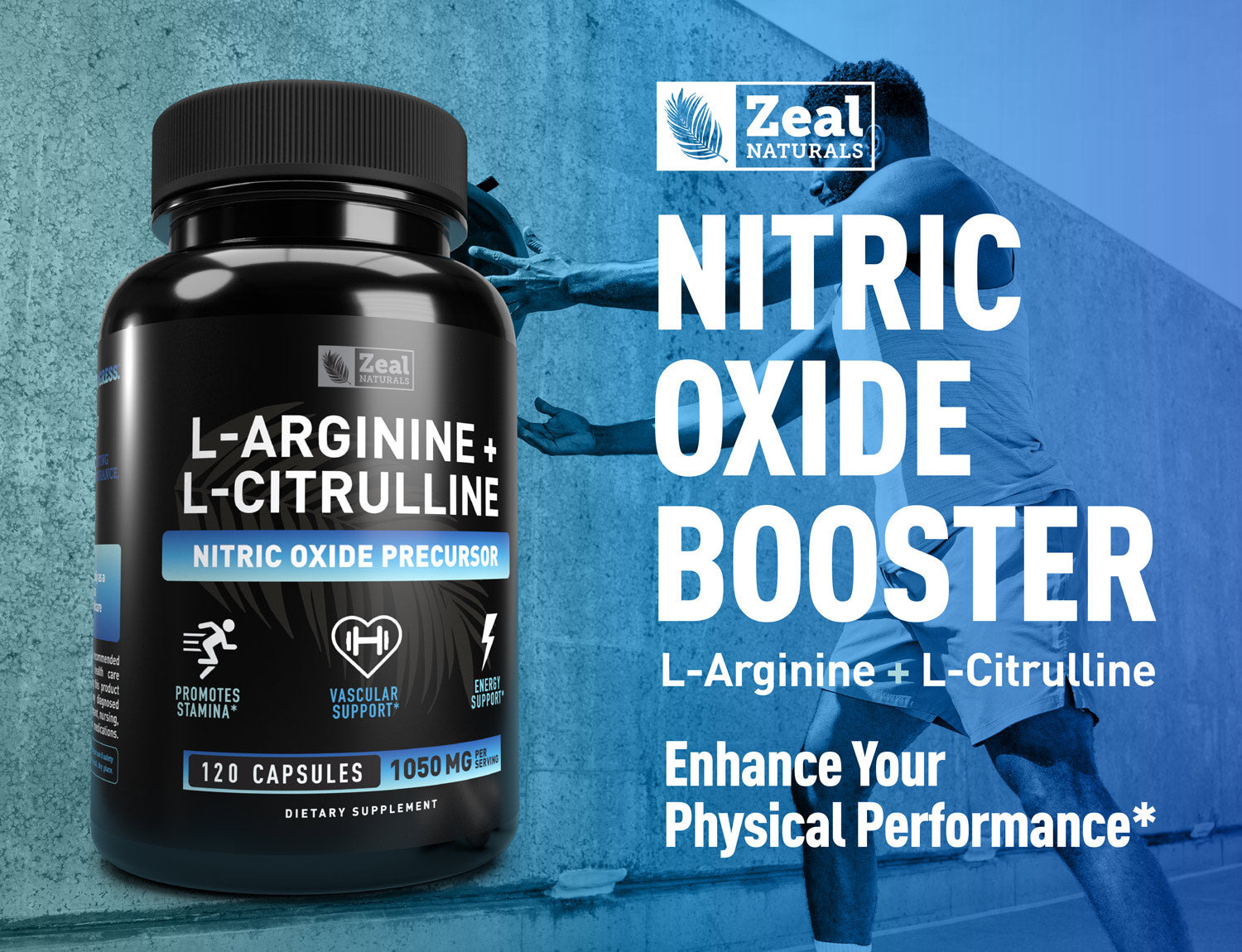 L-Arginine + L-Citrulline Capsules