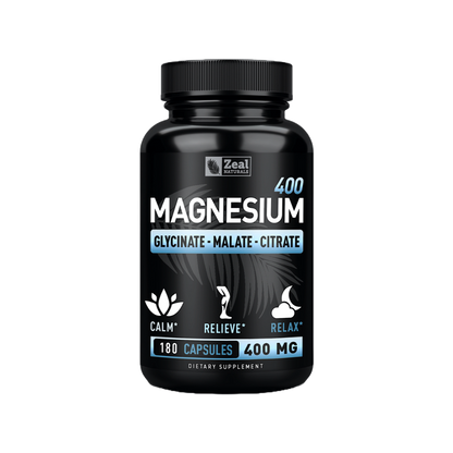 Magnesium Complex with Glycinate, Malate, & Citrate