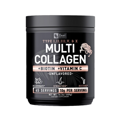 Premium Multi Collagen Peptides Powder