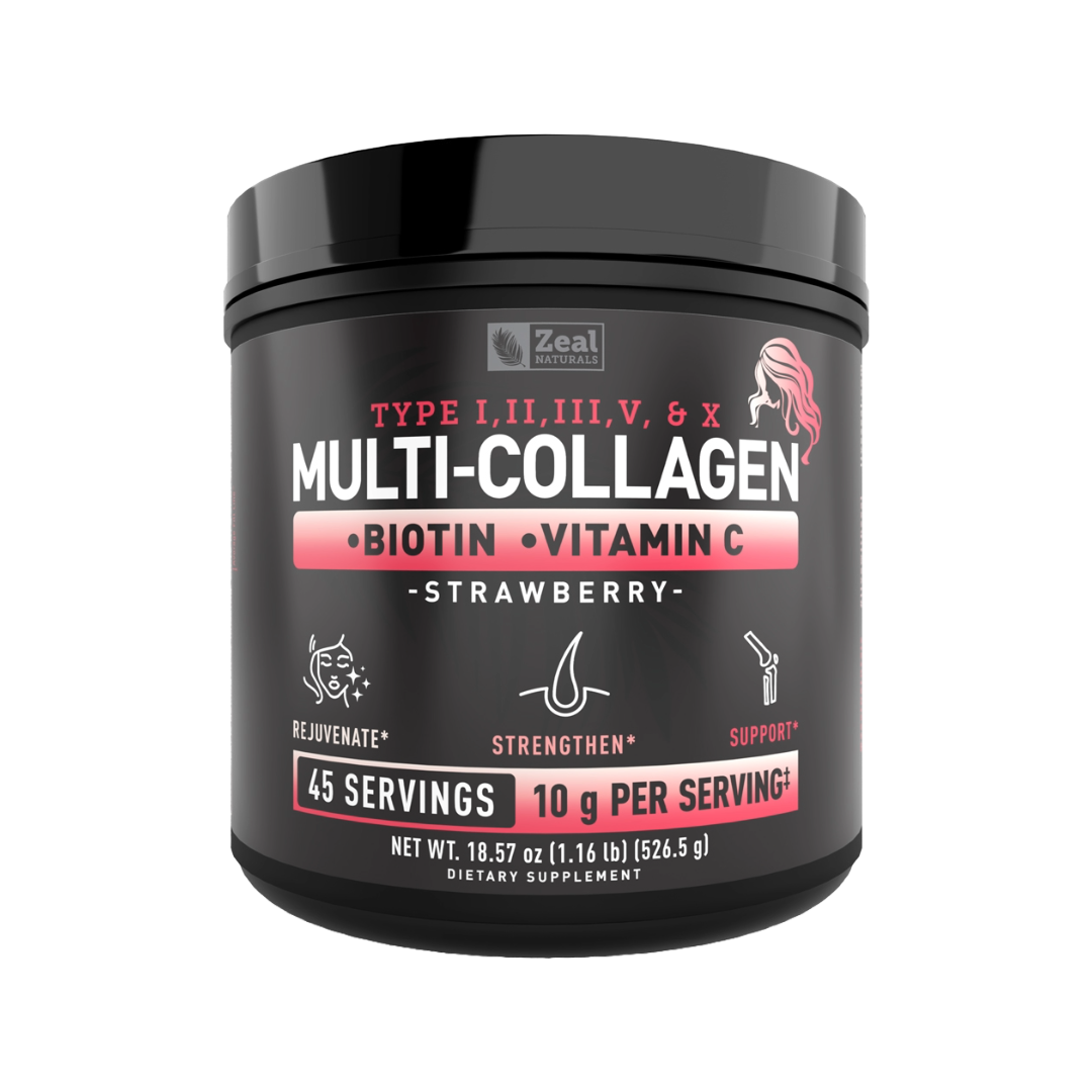 Premium Multi Collagen Peptides Powder