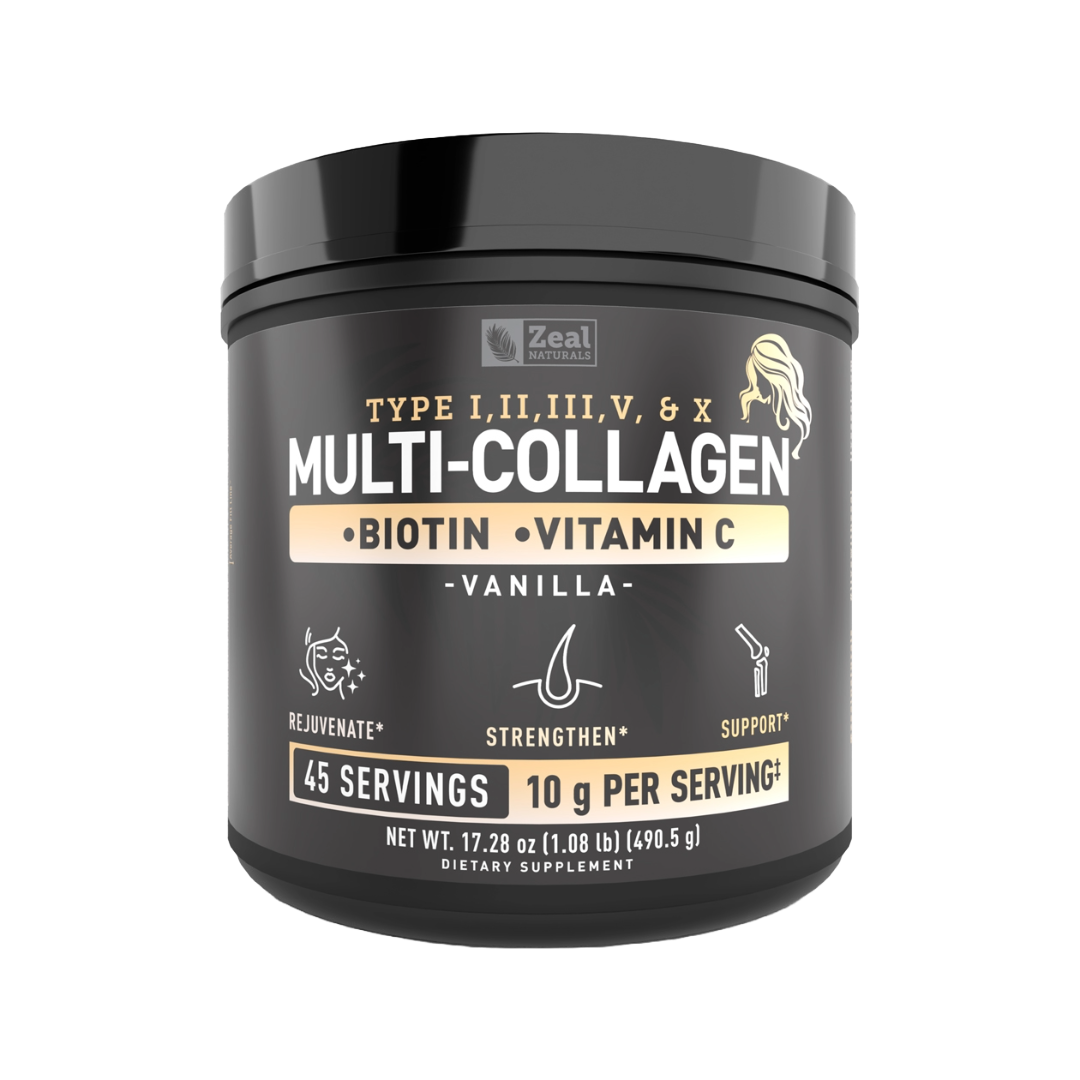 Premium Multi Collagen Peptides Powder