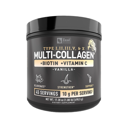 Premium Multi Collagen Peptides Powder