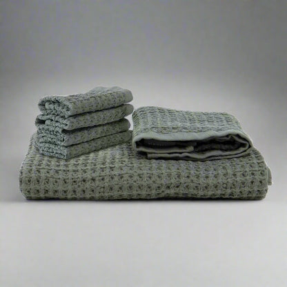 Silverthread Towel Set, Grey