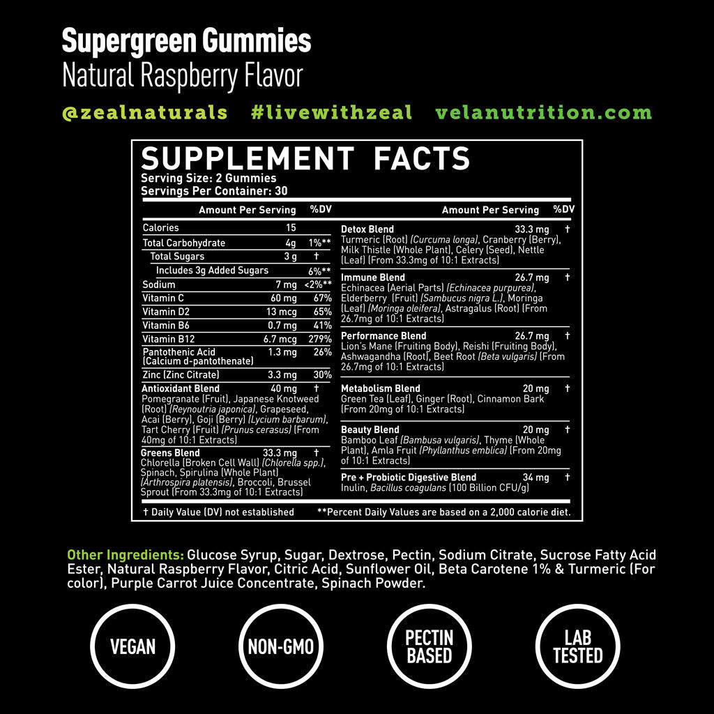 Supergreens Gummies