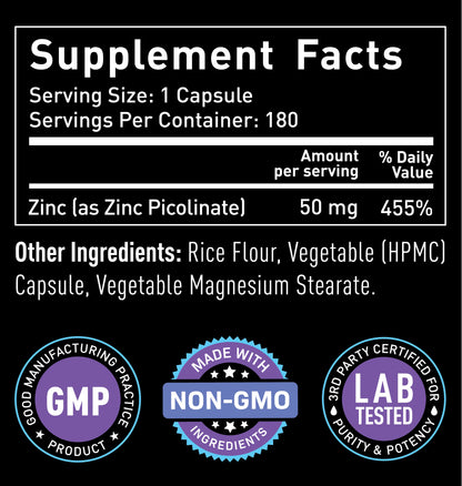 Zinc Picolinate Capsules