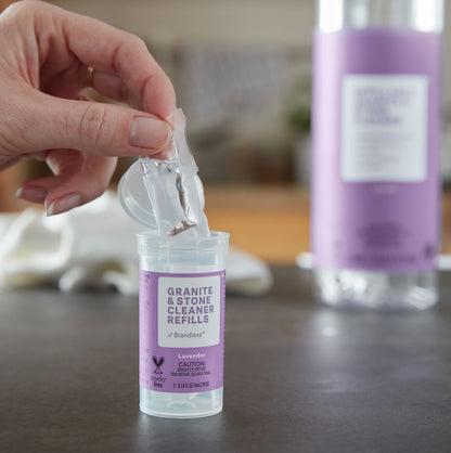Granite & Stone Cleaner Refills, Lavender - 2 Pack