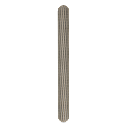 Top view, metal nail file