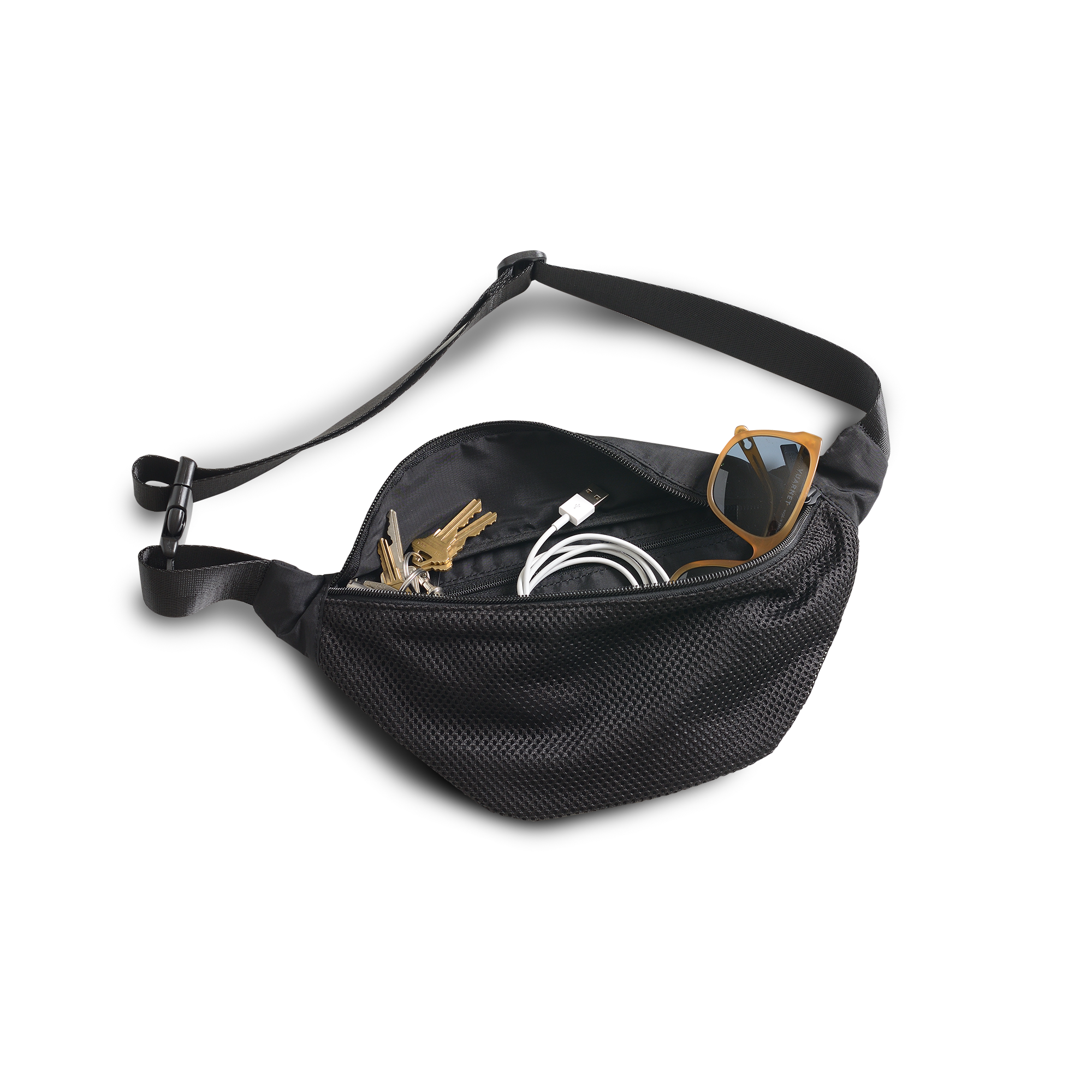 Shell and ripstop belt bag